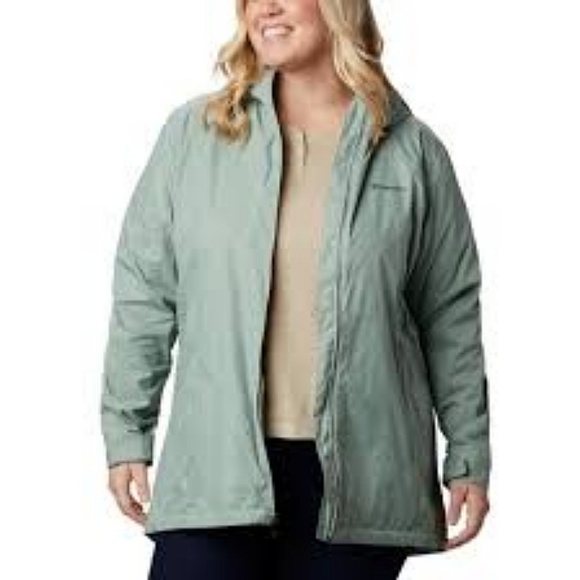 Switchback Lined Rain Jacket Light Green sz 2x - Picture 3 of 11